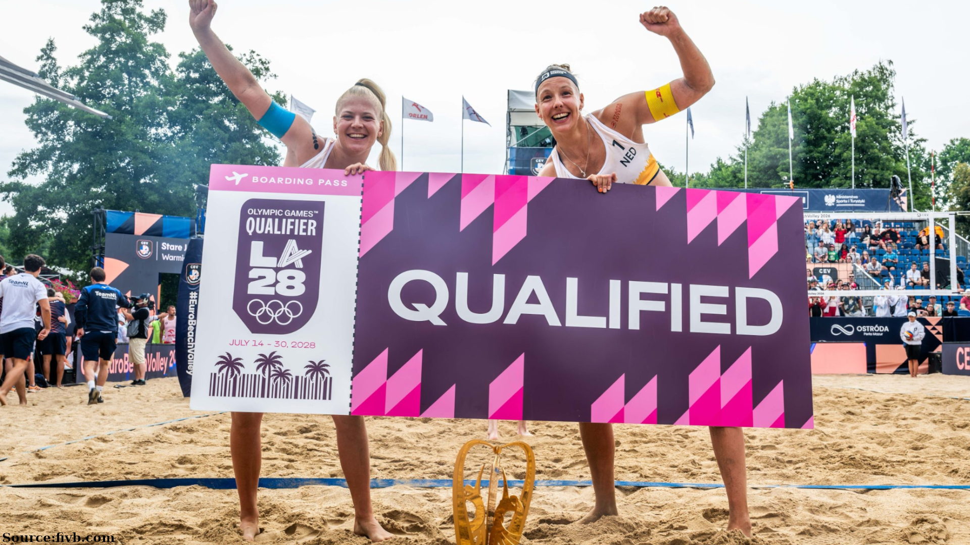 EuroBeachVolley 2026 European Beach Volleyball Championships in Stare Jablonki Poland