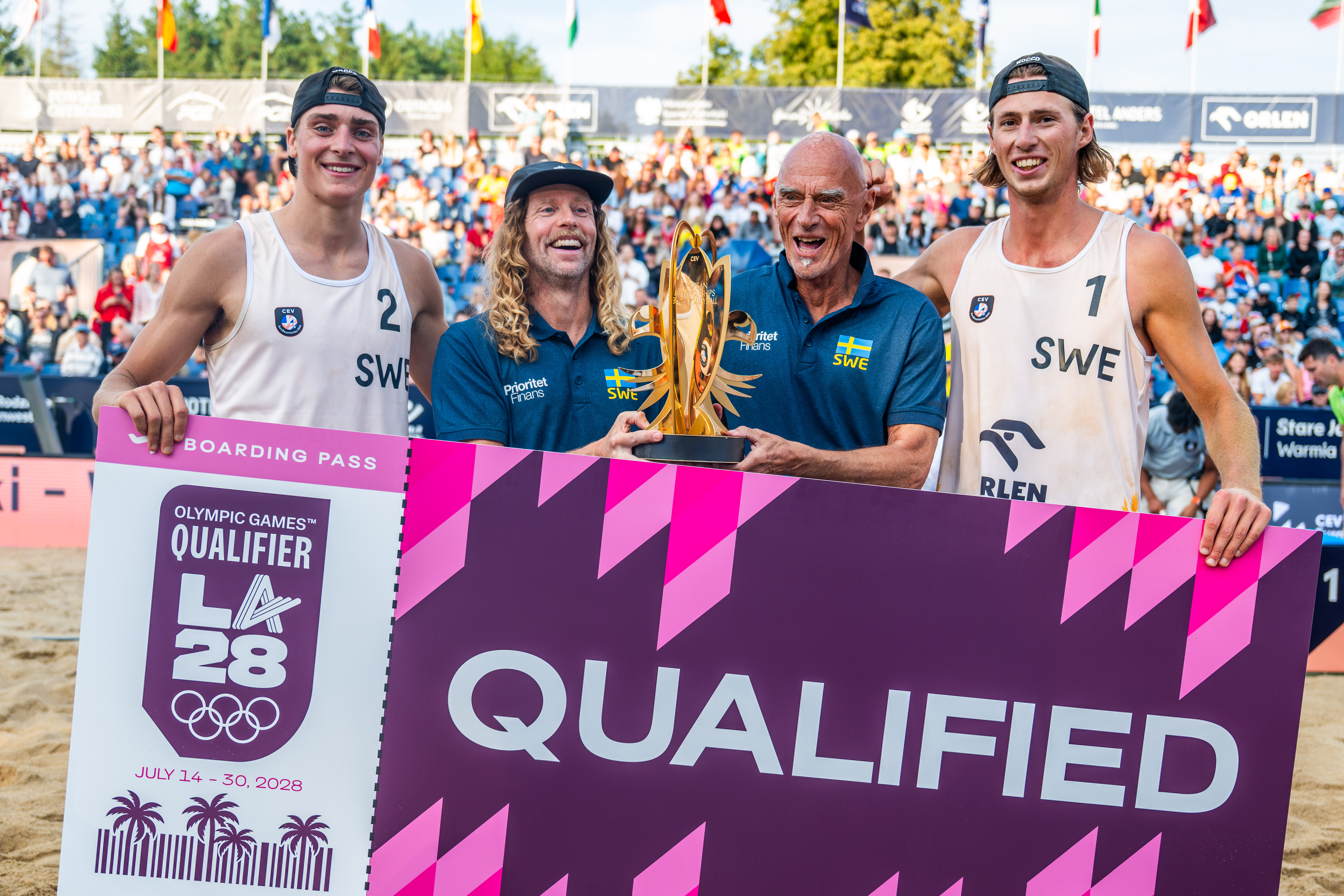Road to LA 2028 men's beach volleyball Olympic qualification