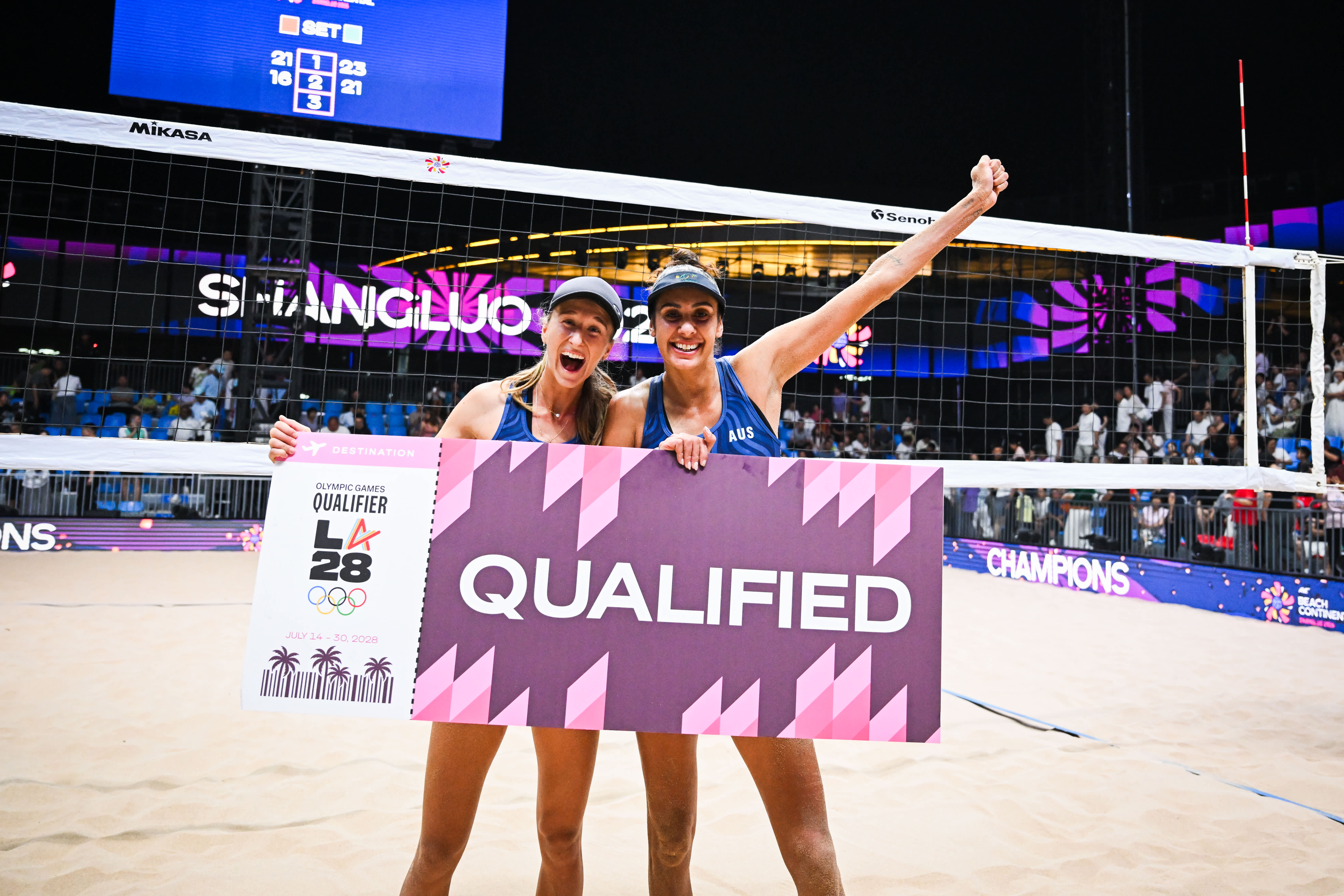 Road to LA 2028 women's beach volleyball Olympic qualification